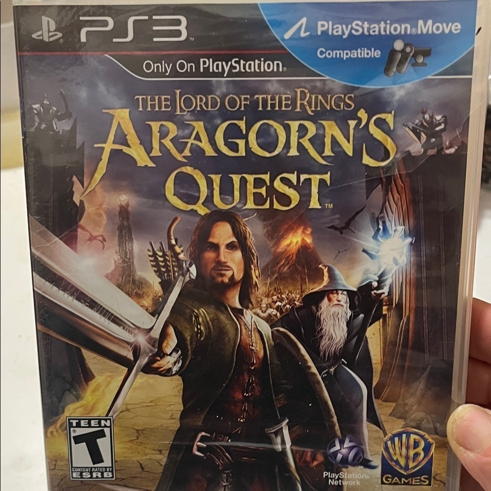 Sony PS3 The Lord of the Rings: Aragorn's Quest - Black and Gold
